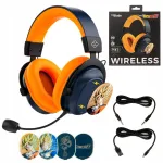 Traadita k&otilde;rvaklapid LED, Dragon Ball, Bluetooth, sobivad PS5, PC, Switch, Xboxile