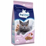 Kuiv kassitoit PREVITAL SENIOR l&otilde;hega, 1,4 kg