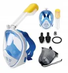 T&auml;isn&auml;okate sukeldumismask kokkupandav L/XL, sinine, Kik