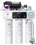 Waterdrop T3-C veefiltratsioonis&uuml;steem, 450 GPD, ilma mahutita, p&ouml;&ouml;rdosmoosi filtratsioon