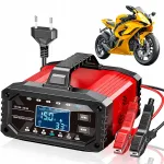 Auto laadija 12V/24V, 15A/5A, LCD-ekraaniga, AGM/GEL/EFB akudele
