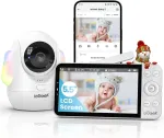 Videomonitor 2K 4MP WiFi, 5,5" PTZ kaamera, kahepoolne heli