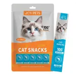 ORGANIC JOY PETS niisked l&otilde;hesn&auml;kid kassidele, teraviljavabad, valgurikkad, 15 g x 5