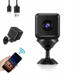 Mini 4K kaamera WiFi, liikumisanduri ja &ouml;&ouml;n&auml;gemisega