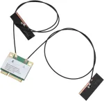 Juhtmevaba v&otilde;rgukaart 7 Mini PCI-E, Bluetooth 5.4, kolm sagedust, 8774 Mbps