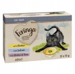 FERINGA kassisupp, 12 x 70 g, kana, l&otilde;he, tuunikala