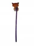 BUBU koera kaelarihm luukujuliste TPR-kaunistustega, 1 cm, violetne