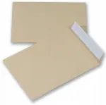 &Uuml;mbrikud B4 (250 x 353 mm), liimteibiga, pruunid, 250 tk.