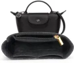 K&auml;ekoti sisekott Longchamp Le Pliage Mini, tumehall