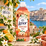 Kangapehmendaja Lenor Siracusa, tsitruse l&otilde;hnaga, 882 ml, 42 pesukorda