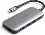 USB-C jaotur VAVA 9-in-1, HDMI 4K, USB, LAN