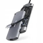 V&otilde;rguadapter AXAGON HMC-6M2 USB-C 3.2 Gen 1 jagaja