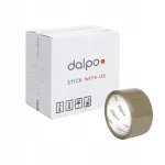 Dalpo pruun kleeplint, 48 mm x 54 m, 36 tk