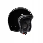 Motorratturi kiiver AGV X70, must l&auml;ikiv, XXL