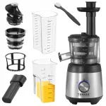 JuiceWell aeglane mahlapress puu- ja k&ouml;&ouml;giviljadele, 400 W