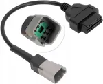 CAN-AM 6 pin adapterkaabel OBD2 16 pin