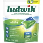 Ludwik WHITE 2in1 pesukapslid, 32 tk