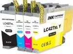 Brother LC-427 XL tindikassetid, 4 tk, suur mahutavus, sobivad HL-J6010DW, MFC-J5955DW, J6955DW jaoks