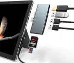 USB jagaja Cateck 6-in-2, Pro4/5/6