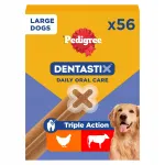 Koerte hambamaiused PEDIGREE DentaStix suurtele t&otilde;ugudele, 56 tk, 8 x 270 g