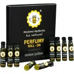 Parf&uuml;&uuml;mide proovipudelid roll-on MIODOWA MYDLARNIA 9 x 0,5 ml
