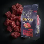 Kuiv koeratoit BARKIN Beef 15 kg veiselihaga t&auml;iskasvanud suurtele koertele