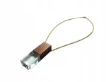 16 GB USB m&auml;lupulk 3.0 &ndash; puidust &ouml;koloogiline ripats helendava klaasiga