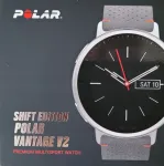 Nutikell Polar Vantage V2 SHIFT, hallikasoranž, M/L