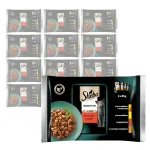 Kassitoit SHEBA Selection in Sauce, 52 tk, erinevad maitsed