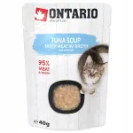 ONTARIO konservid kassidele tuuni, riisi ja k&ouml;&ouml;giviljadega, 40 g