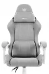 Kontoritool Hell's Chair HC-1014, hall-valge, kangas
