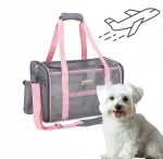 Loomade kandekott TRUELove, roosa, 42,5 x 27 x 26 cm