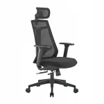 Spacetronik ergonoomiline p&ouml;&ouml;rlev kontoritool peatoega, must, 150 kg