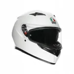 Mootorratturi kiiver AGV K3, valge, XL