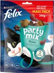 Felix Party Mix Ocean krevettide suupistete segu kassidele, 200 g