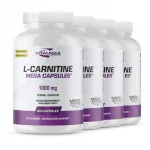 L-karnitiini kapslid VITALMAX MEGA, 4 x 60 tk, 1000 mg