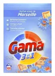 Pesupulber GAMA, 5,78 kg, 105 pesukorda, Marseille seebil&otilde;hnaga