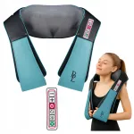 Selja ja kaela massaaž SHIATSU 8 pea ja LED- soojendusega