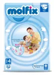 &Uuml;hekordsed Molfix MAXI 4 m&auml;hkmed 7-14 kg, 52 tk