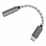 Kaasaskantav Type-C digitaalne audio dekodeerimiskaabel kuni 3,5 mm VY