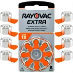 Kuuldeaparaadi patareid RAYOVAC 13 PR48, 8 tk