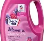 Pesuvahend v&auml;rvilistele kangastele Denkmit Color Blossom Dream, 1,5 l, Saksamaa