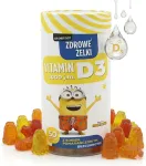 Minions D3-vitamiin lastele, 1000 IU, 50 tk, apelsini maitsega kommid