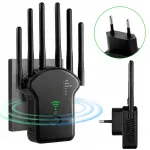 Juhtmevaba WiFi kordusv&otilde;imendi, 2.4G/5G, 1200 Mb/s, must