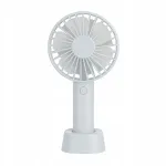Kaasaskantav valge mini k&auml;siventilaator