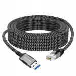 V&otilde;rguadapter USB-A 3.0 kuni RJ45, 1Gbps, 3 m, Spacetronik