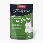 M&auml;rg kassitoit Animonda Vom Feinsten Raffinesse kanaliha ja p&otilde;hjap&otilde;draliha želees, 85 g