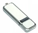 Nahast valge USB-m&auml;lupulk 32GB USB 2.0