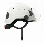 Atra 40V S40 kaitsekiiver ventilatsiooni ja visiiriga, valge