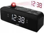 Raadio &auml;ratuskell JVC RA-E211B must, FM/AM, LED, projektoriga